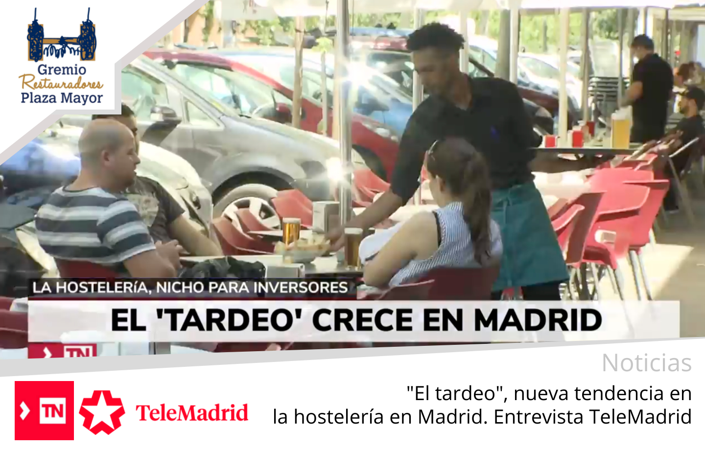 Tardeo en hosteleria de Madrid